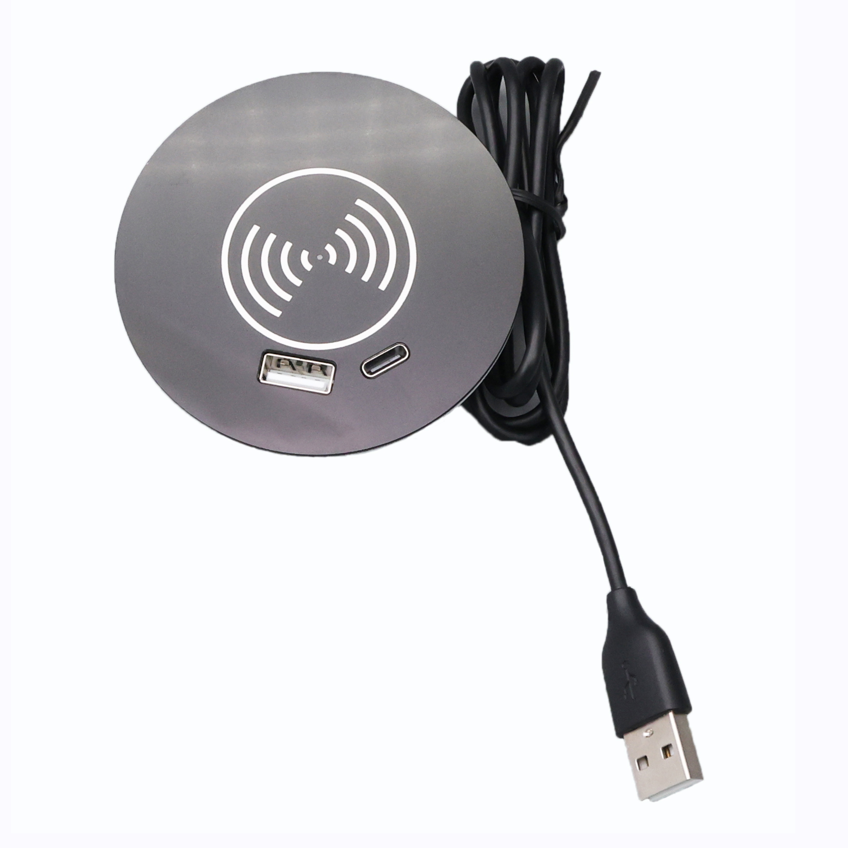 国标三合一无线充插座